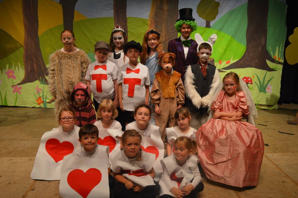 Cast photo from our 2014 show Wonderland